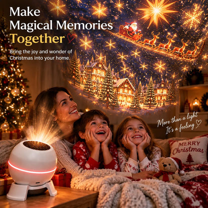 🔥LAST DAY SALE 49% OFF-🎅 Turn Any Room Into a Christmas Wonderland – Holiday Projection Night Light